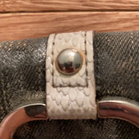 G by Guess silver denim leather wallet - Picture 4 of 16